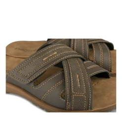 Slippers KASTANJEBRUIN