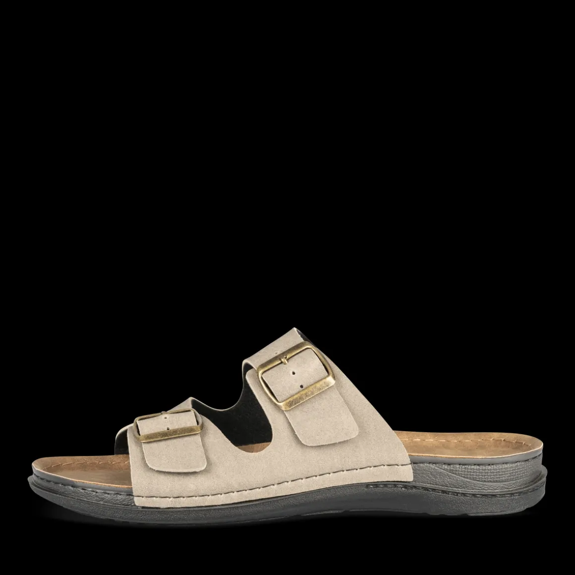Slippers KASTANJEBRUIN