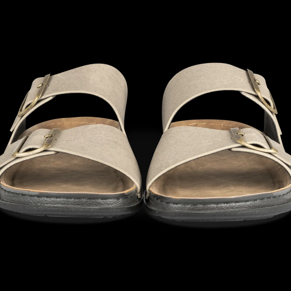 Slippers KASTANJEBRUIN