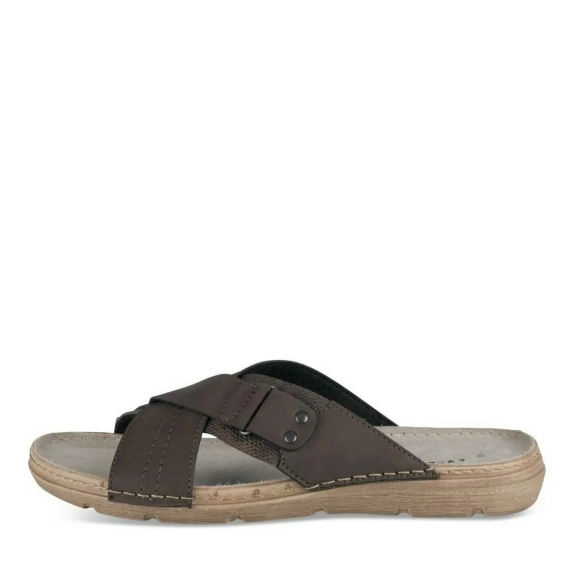 Slippers KASTANJEBRUIN