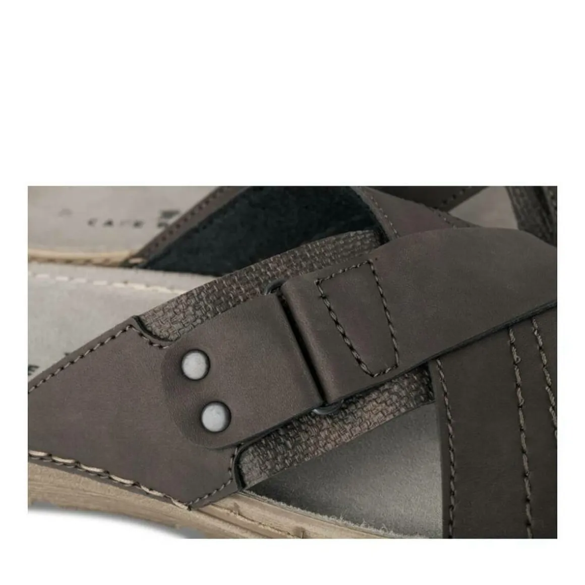 Slippers KASTANJEBRUIN