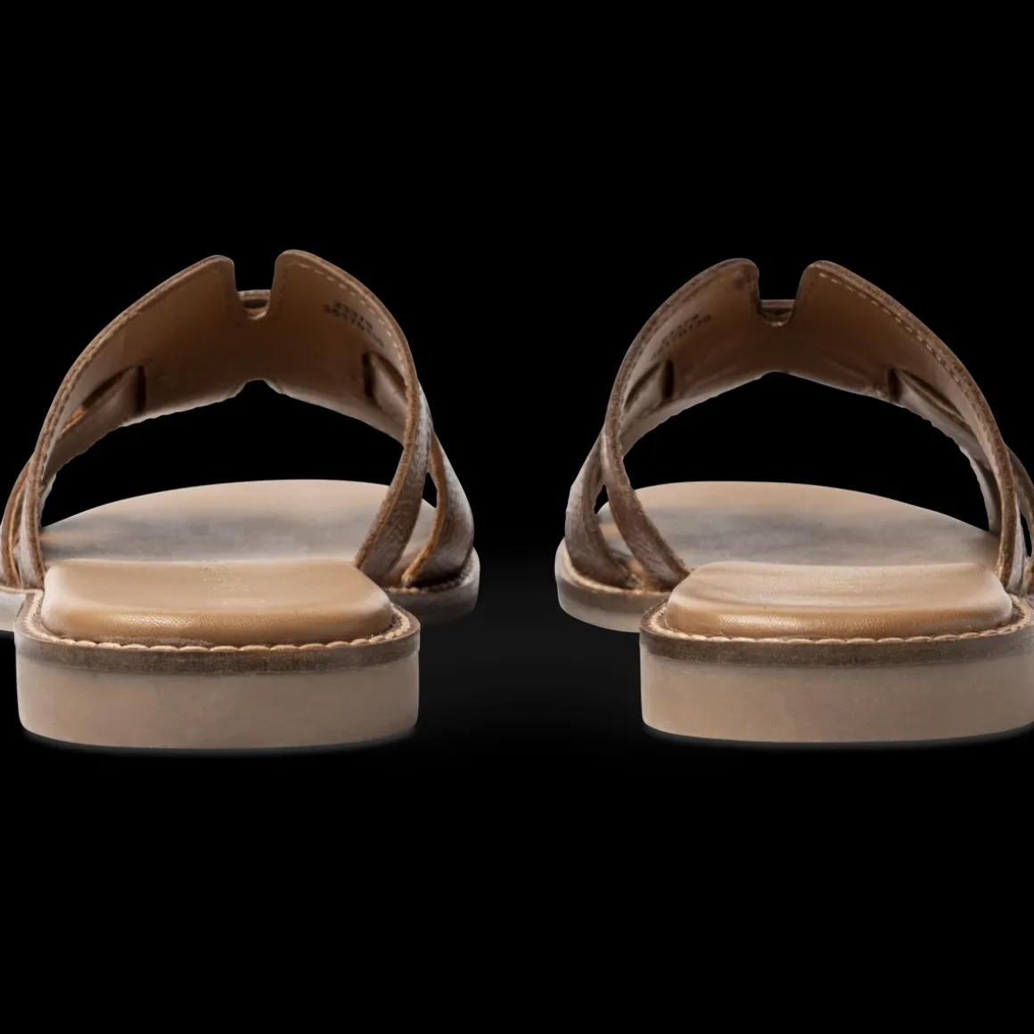 Slippers KASTANJEBRUIN
