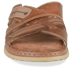 Slippers KASTANJEBRUIN