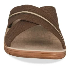 Slippers KASTANJEBRUIN
