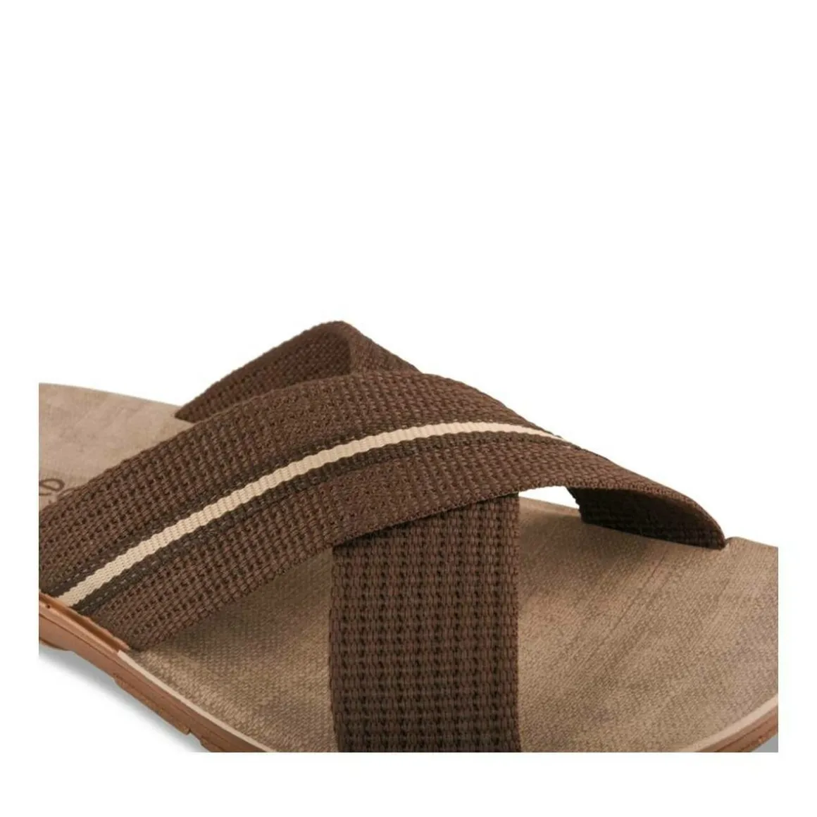 Slippers KASTANJEBRUIN