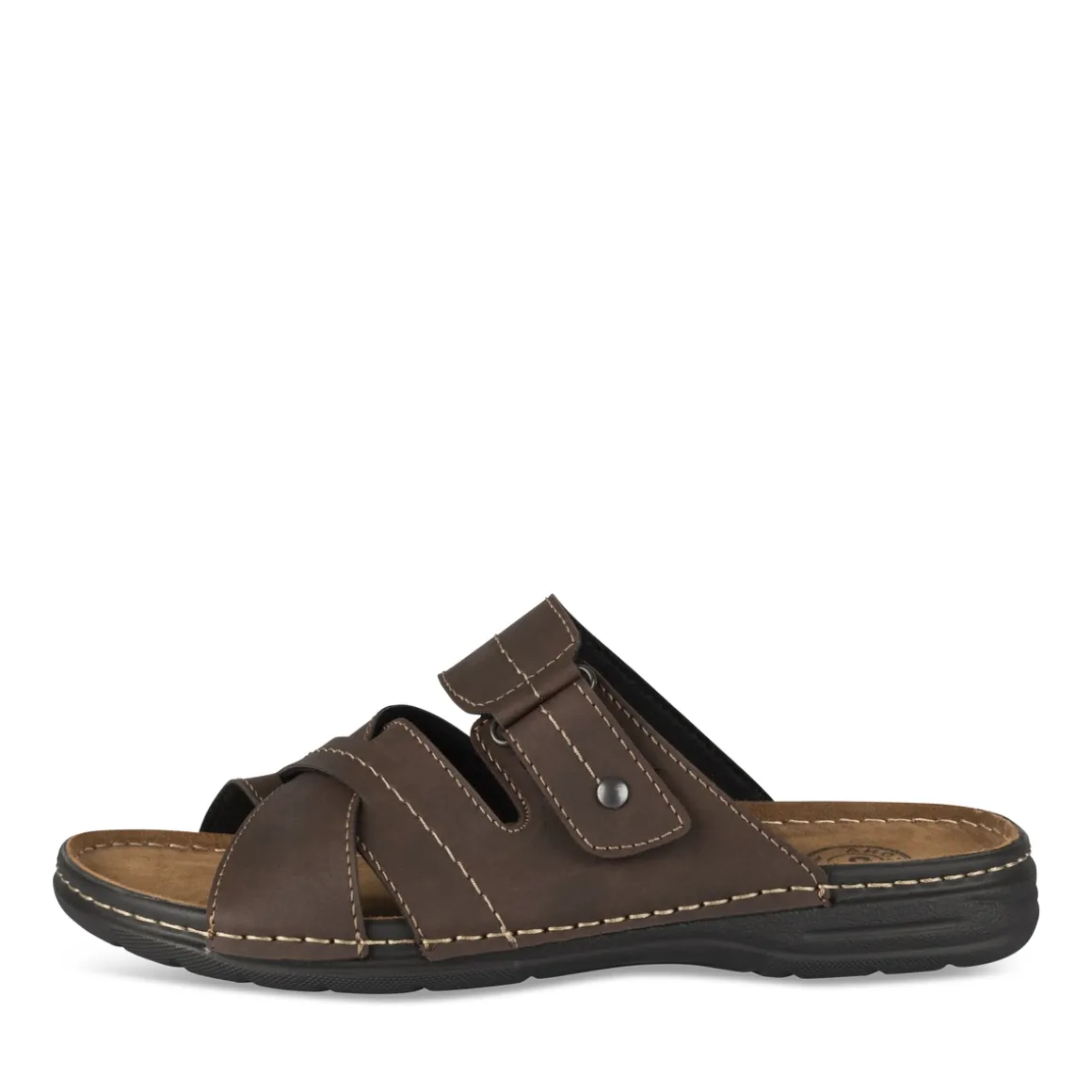Slippers KASTANJEBRUIN