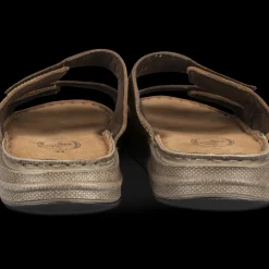 Slippers KASTANJEBRUIN
