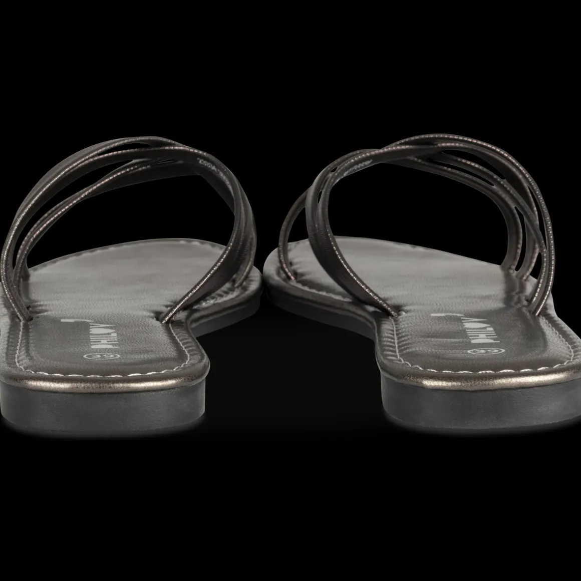 Slippers PEWTER