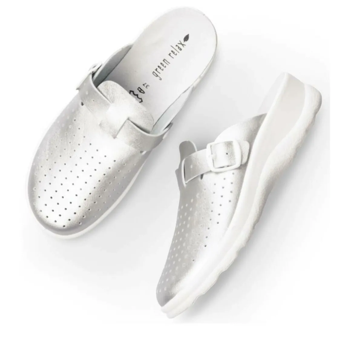 Slippers ZILVER