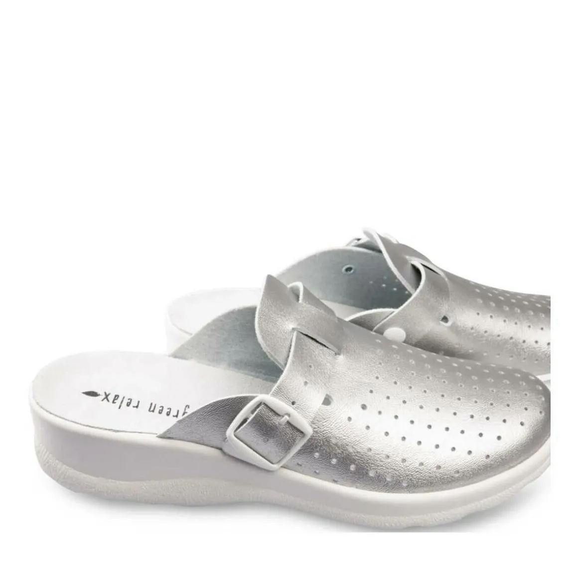 Slippers ZILVER
