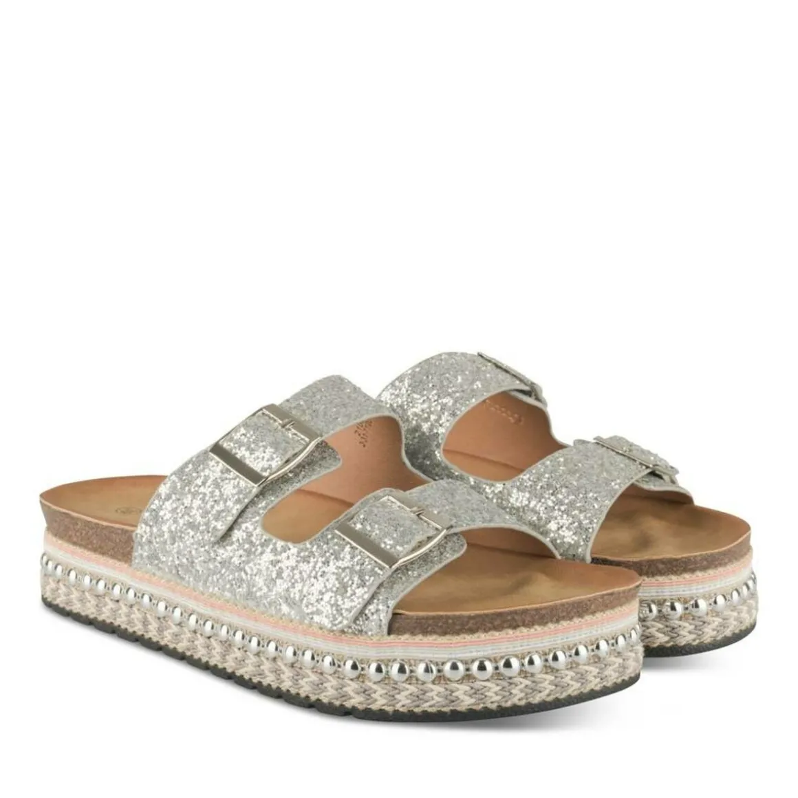 Slippers ZILVER