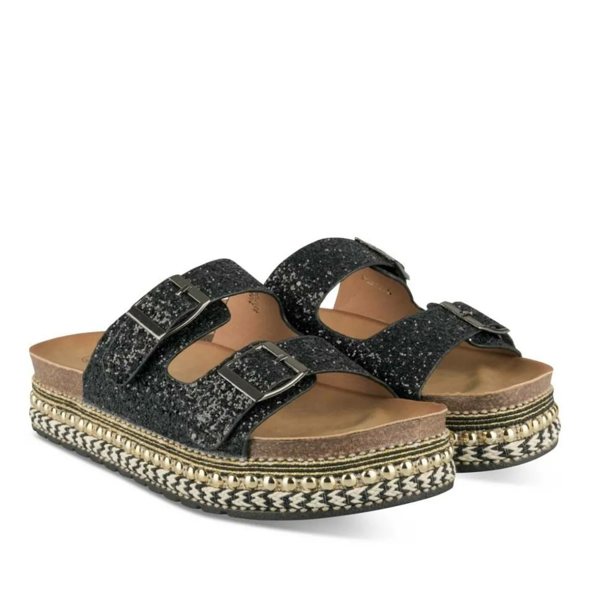 Slippers ZWART