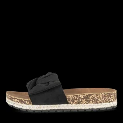Slippers ZWART