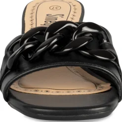 Slippers ZWART