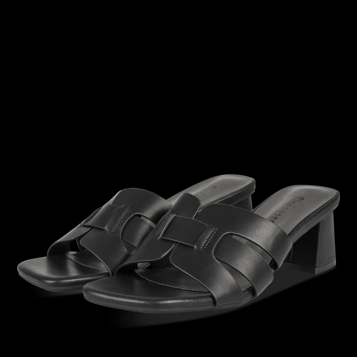 Slippers ZWART