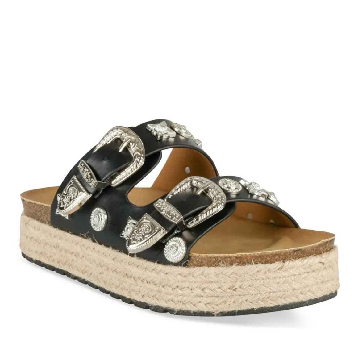 Slippers ZWART