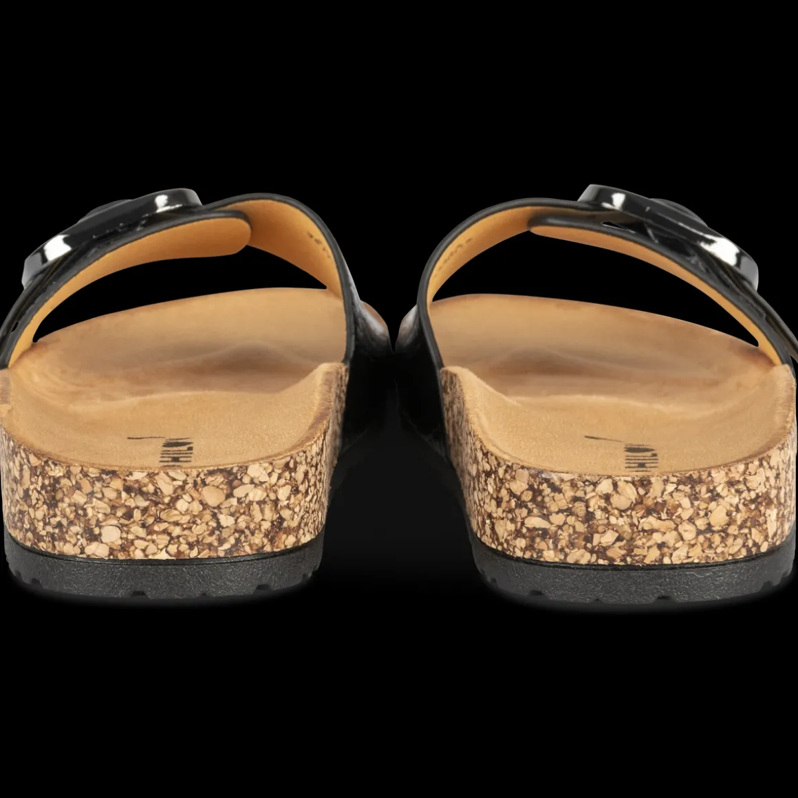 Slippers ZWART