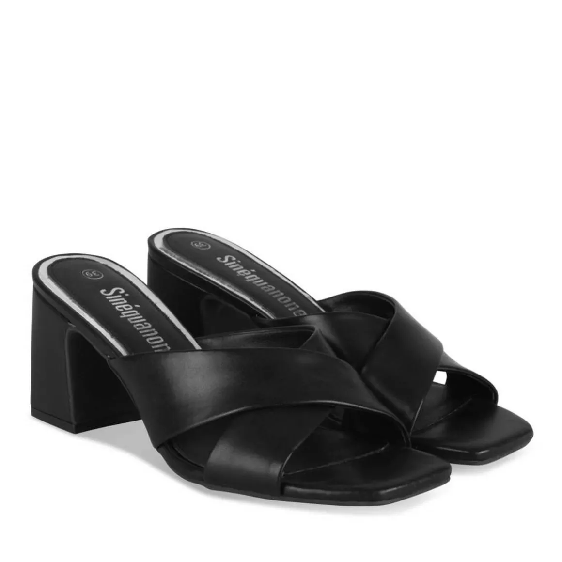 Slippers ZWART
