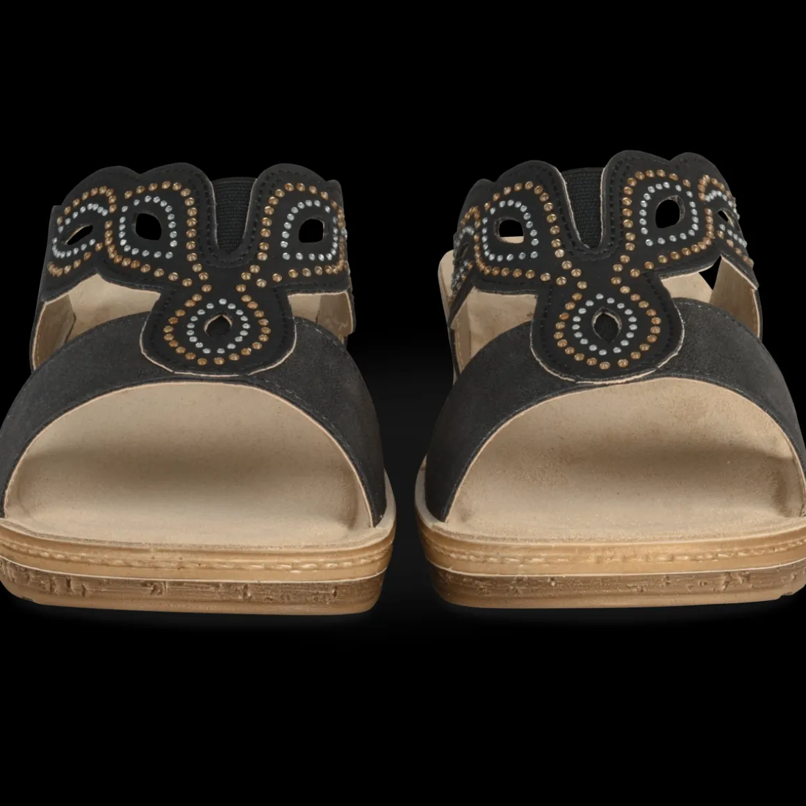 Slippers ZWART