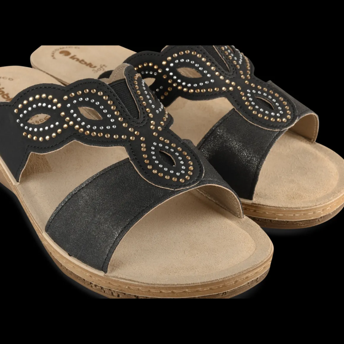 Slippers ZWART