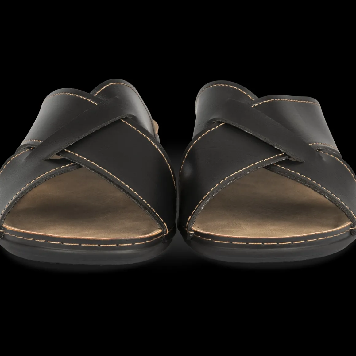 Slippers ZWART