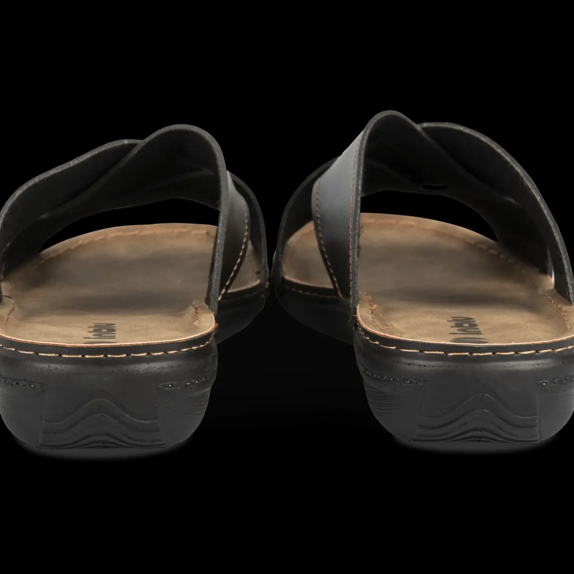 Slippers ZWART