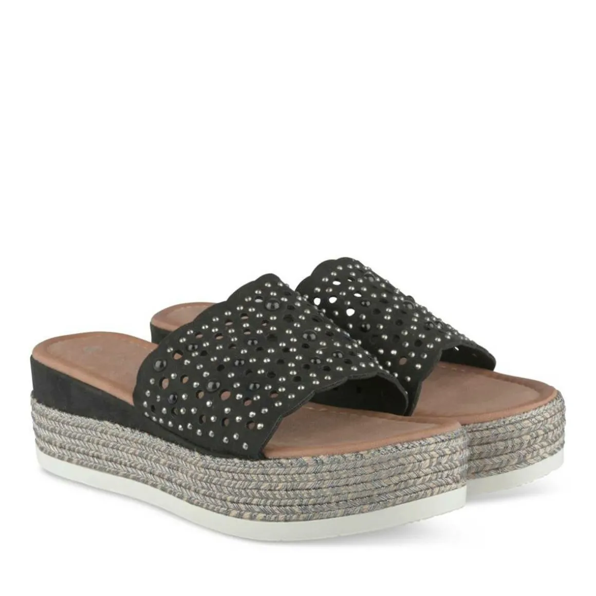Slippers ZWART