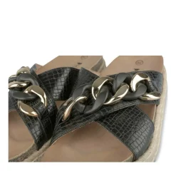 Slippers ZWART