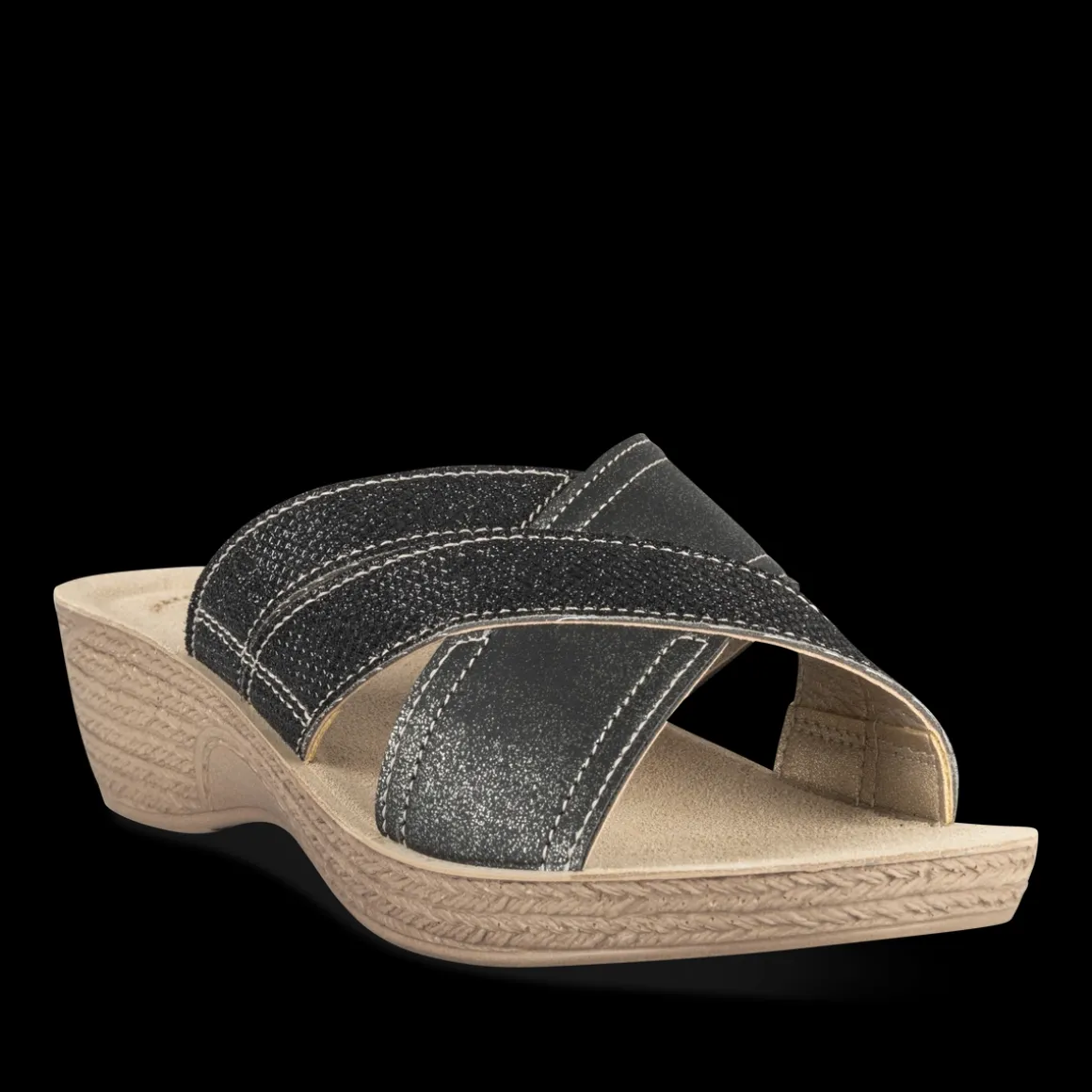 Slippers ZWART
