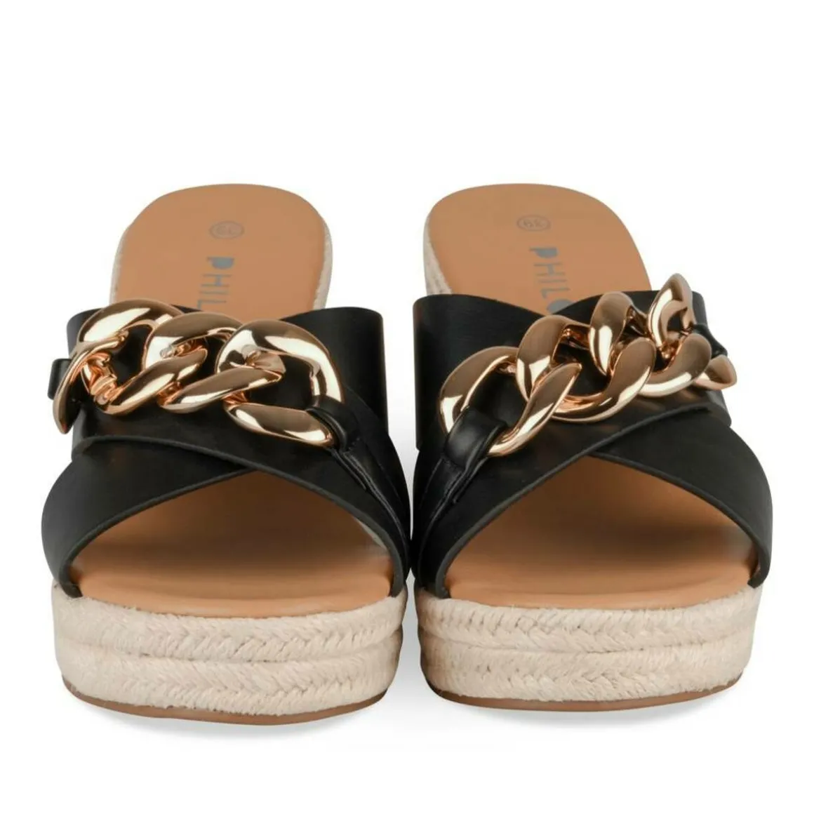 Slippers ZWART