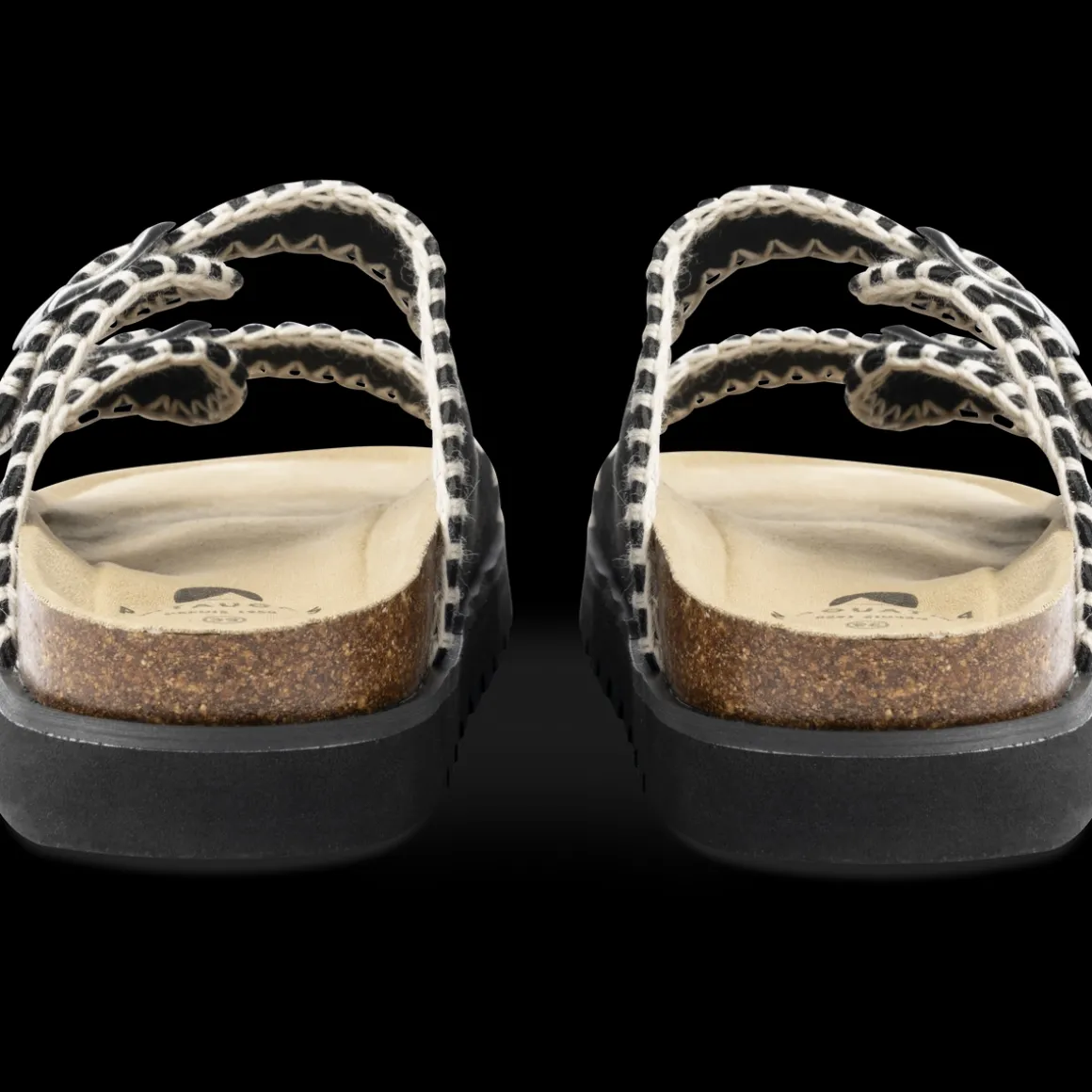 Slippers ZWART