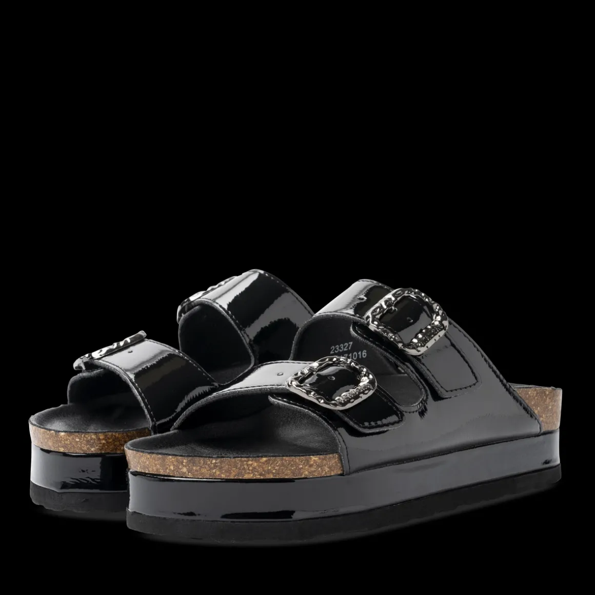 Slippers ZWART