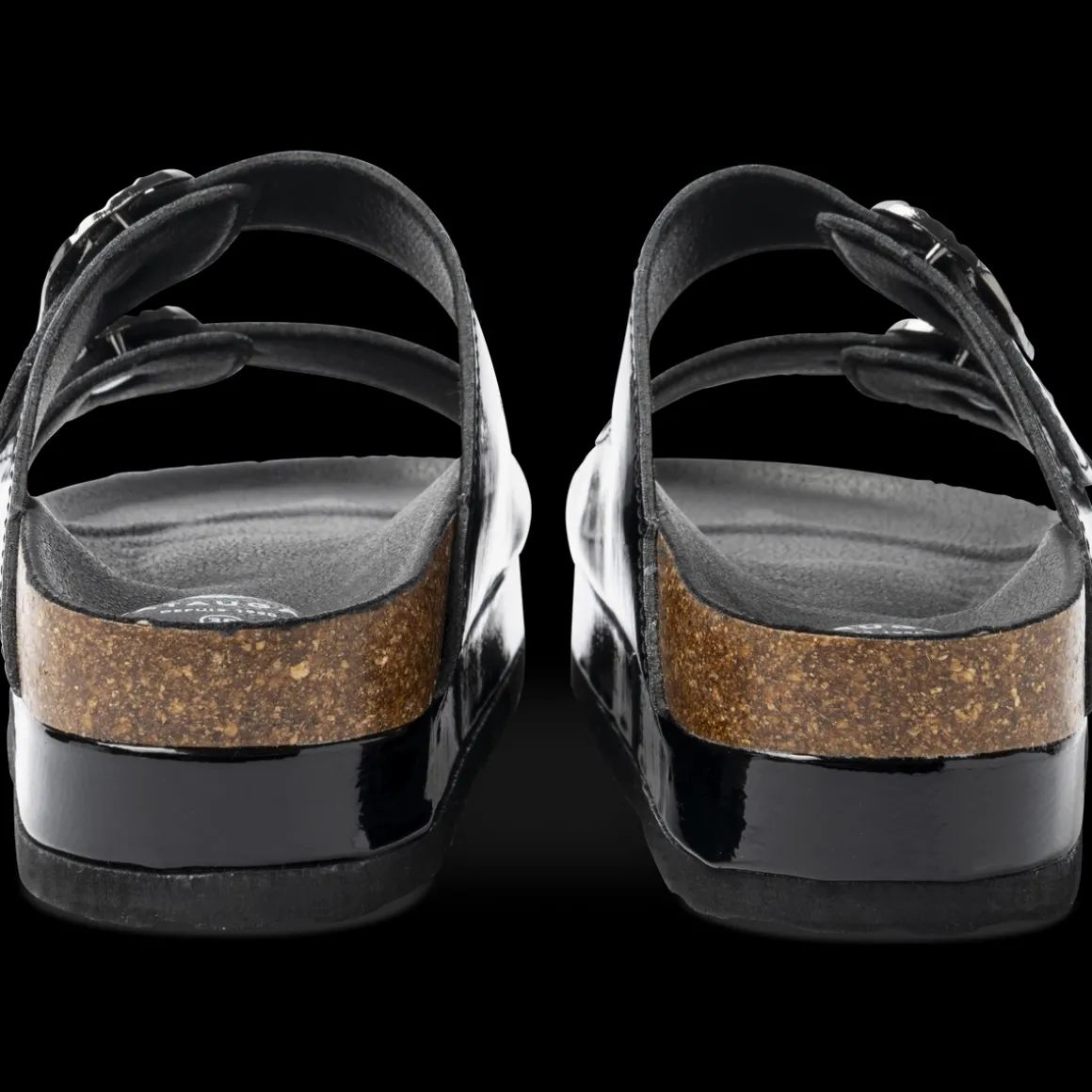 Slippers ZWART