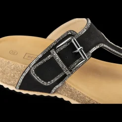 Slippers ZWART