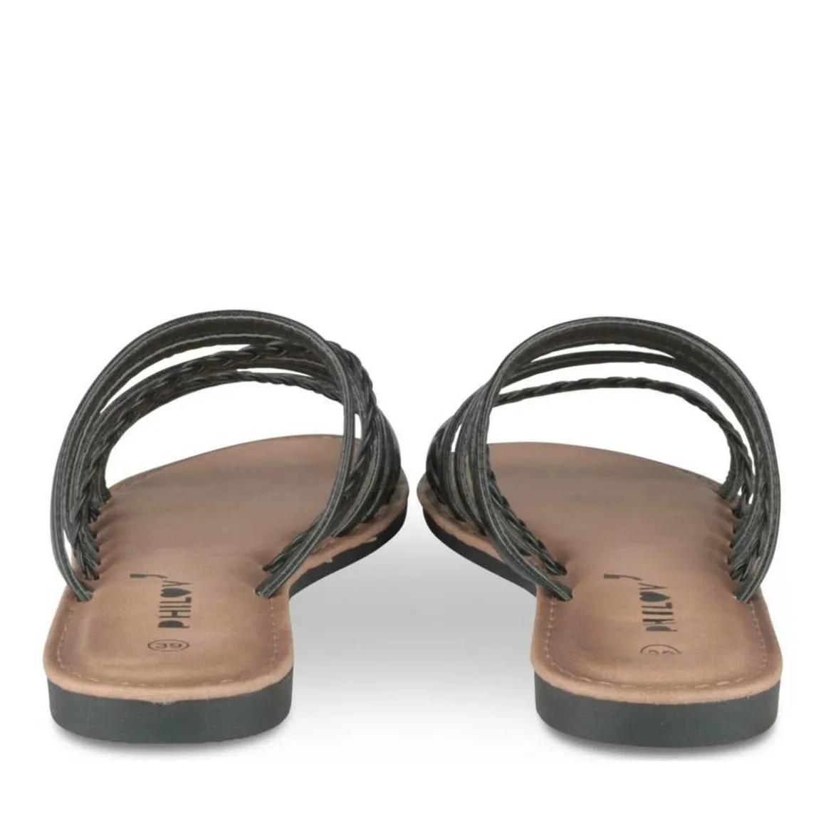 Slippers ZWART
