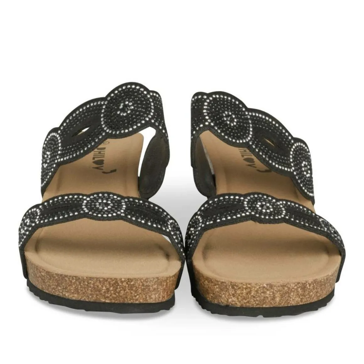 Slippers ZWART