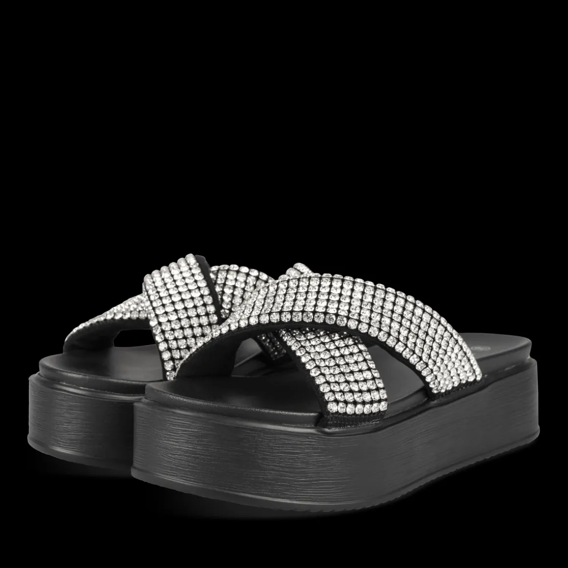 Slippers ZWART