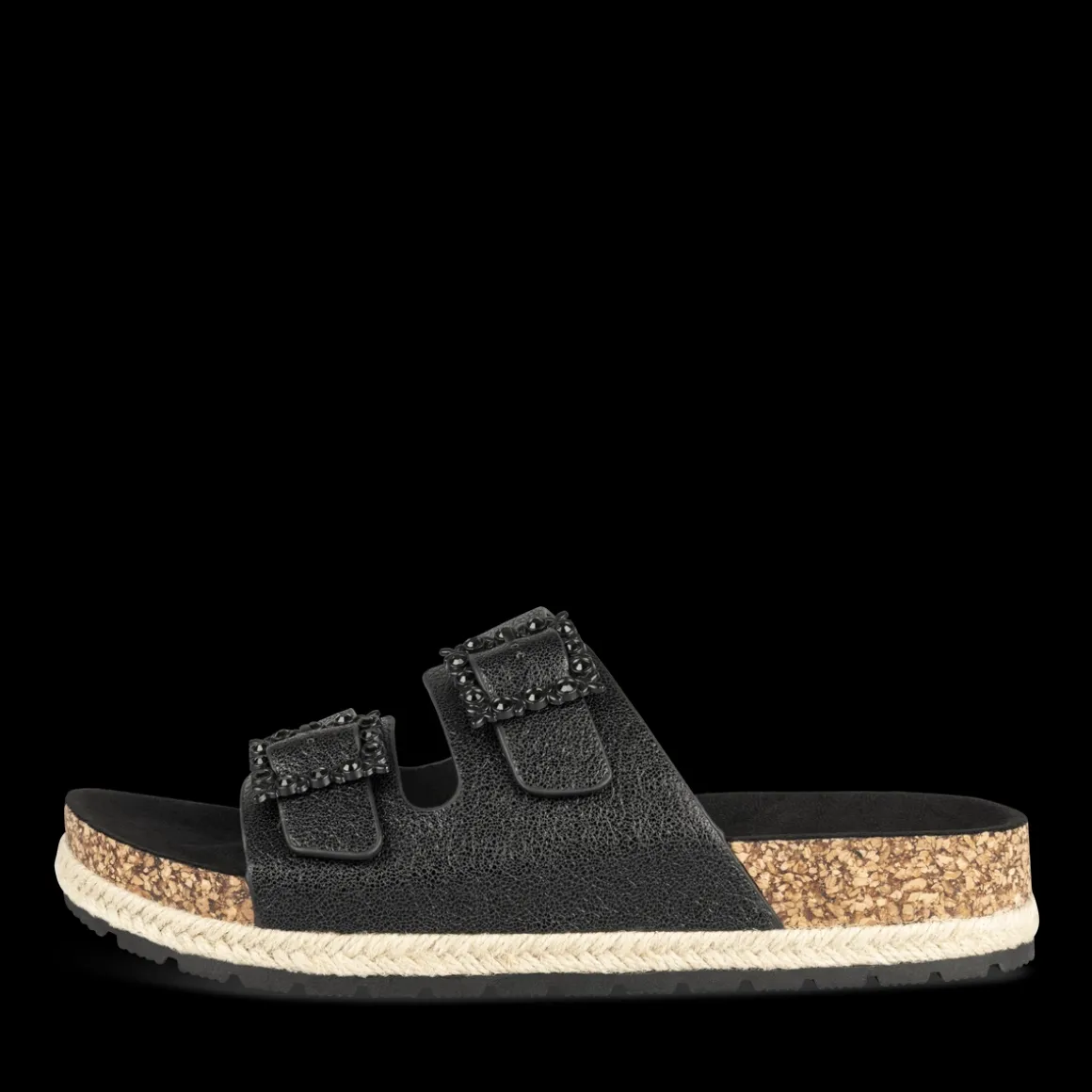 Slippers ZWART