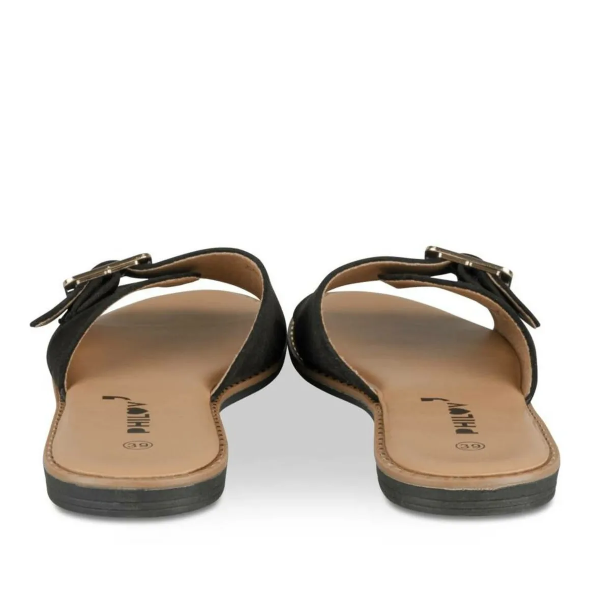 Slippers ZWART