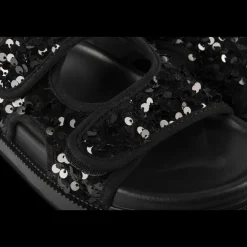 Slippers ZWART