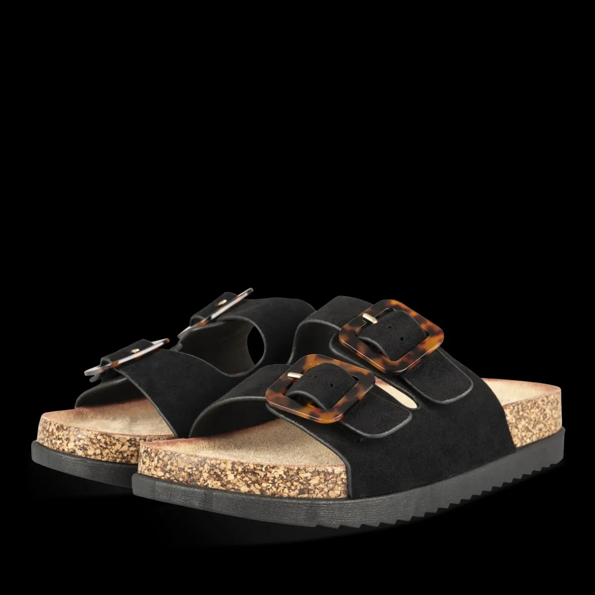 Slippers ZWART