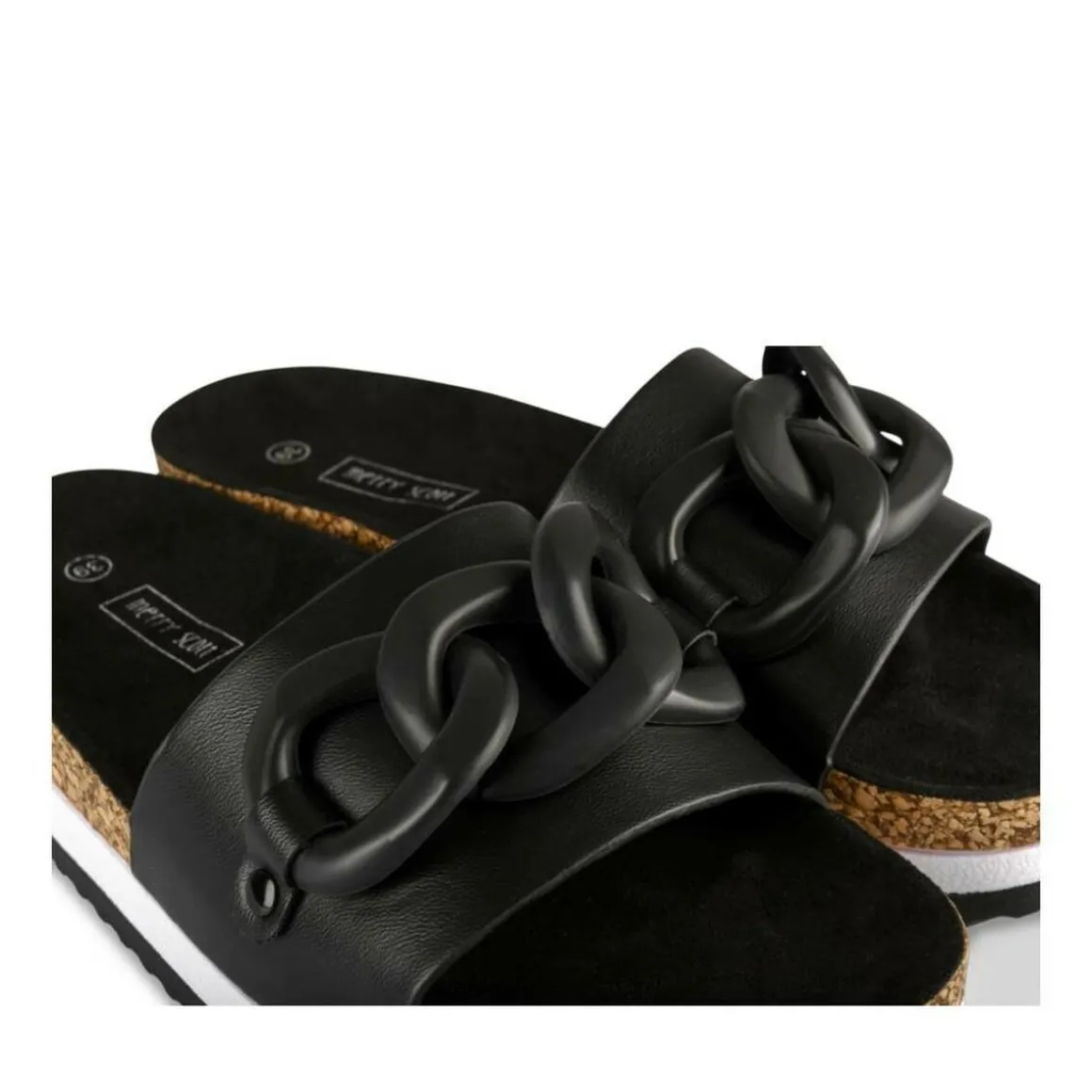 Slippers ZWART