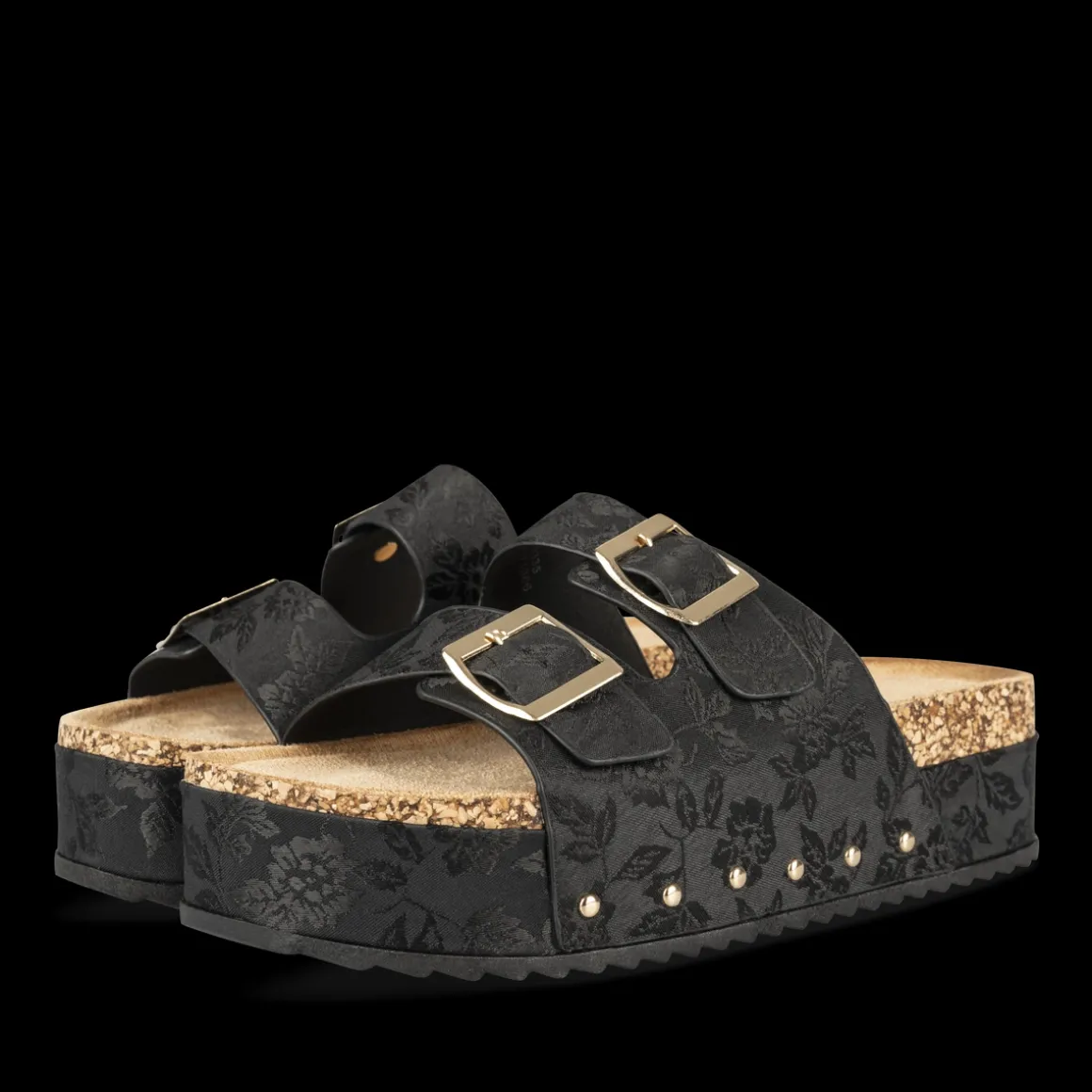Slippers ZWART