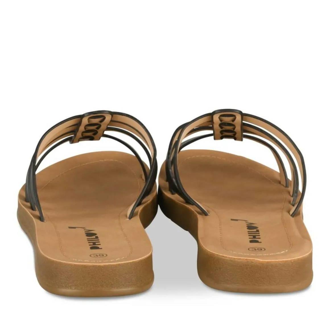 Slippers ZWART