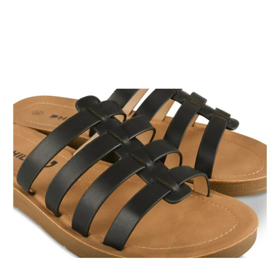 Slippers ZWART
