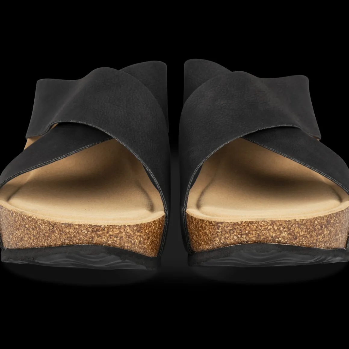 Slippers ZWART