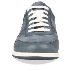 Sneakers BLAUW DENIM SIDE LEER