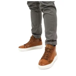 Sneakers COGNACKLEUR DENIM SIDE LEER