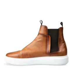 Sneakers COGNACKLEUR DENIM SIDE LEER