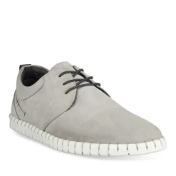 Sneakers GRIJS DENIM SIDE LEER